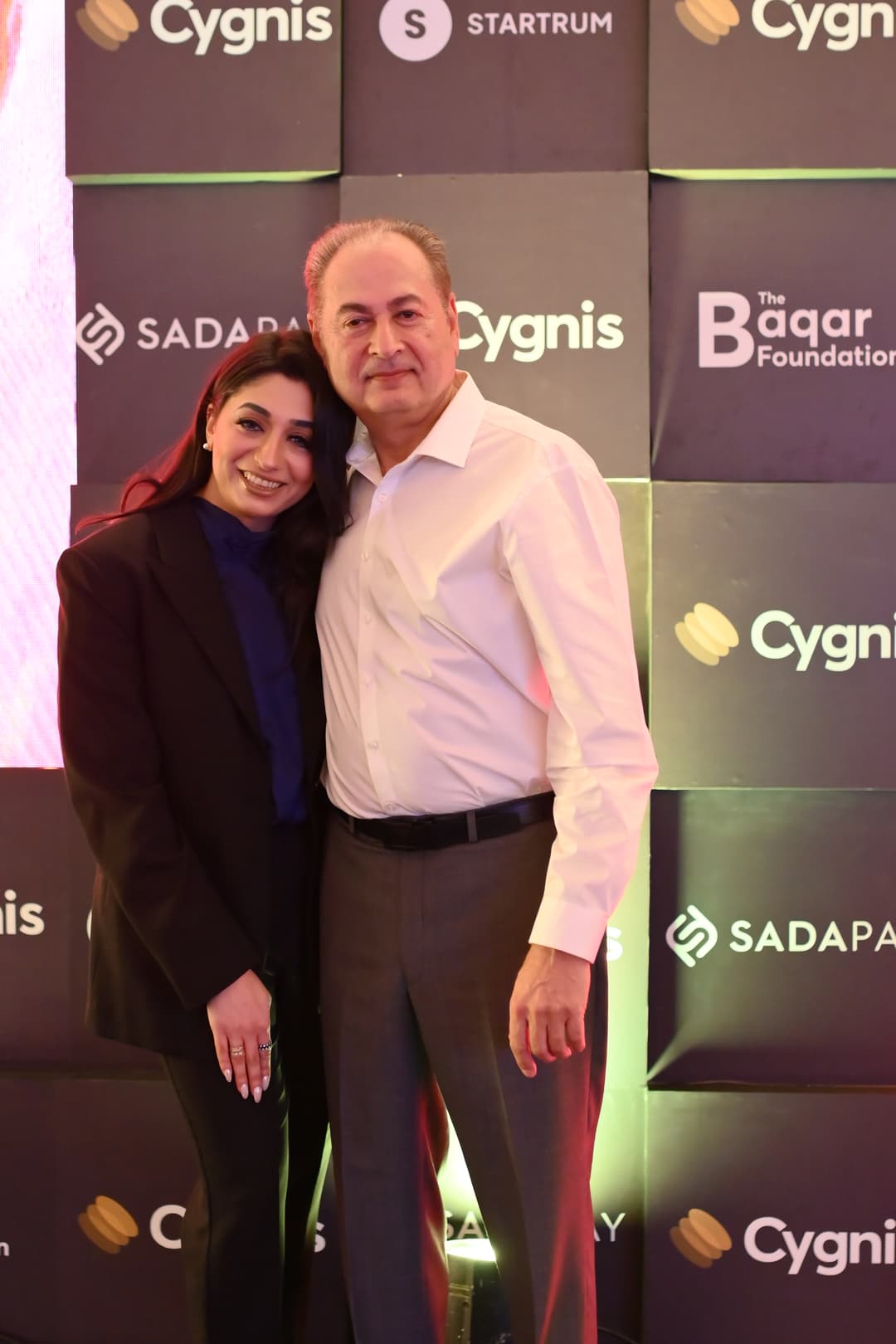 Zeever and Baqar, founders of The Baqar Foundation